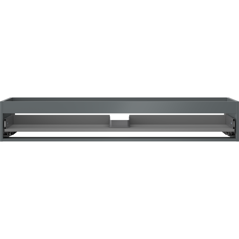 Mexen Box-A корпус шкафче за мивка 140 см, 1 чекмедже, матов графит - 91AX0-1400-235-1-66