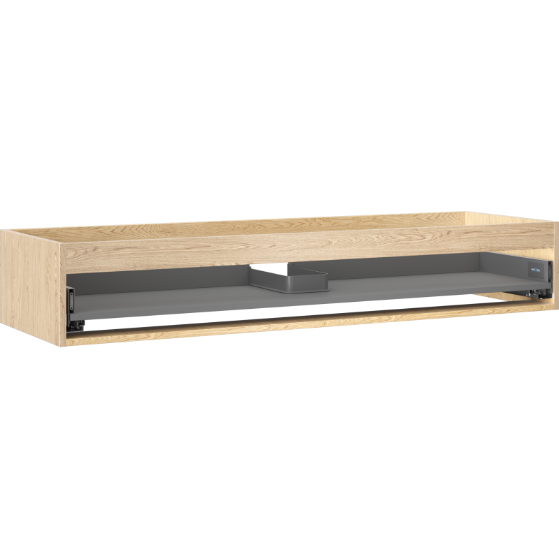 Корпус за шкаф за мивка Mexen Box-A 140 см, 1 чекмедже, дъб - 91AX0-1400-235-1-81