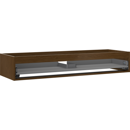 Корпус на шкаф за мивка Mexen Box-A 140 см, 1 чекмедже, орех - 91AX0-1400-235-1-86