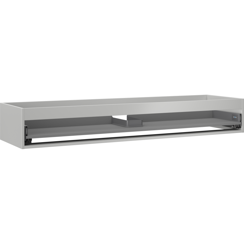 Mexen Box-A корпус на шкаф под мивка 160 см, 1 чекмедже, сив мат - 91AX0-1600-235-1-62