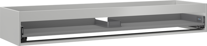 Mexen Box-A корпус за шкафове под мивката 160 см, 1 чекмедже, сив мат - 91AX0-1600-235-1-62