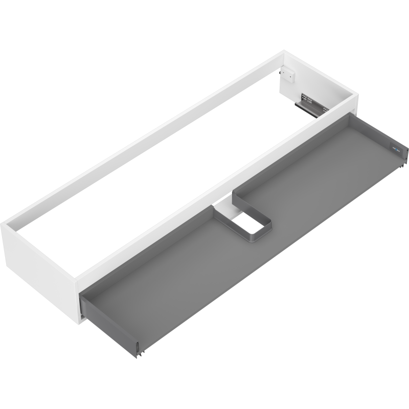 Mexen Box-A корпус на шкаф за мивка 160 см, 1 чекмедже, бял мат - 91AX0-1600-235-1-01