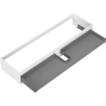 Mexen Box-A корпус шкаф под мивка 160 см, 1 чекмедже, бял мат - 91AX0-1600-235-1-01