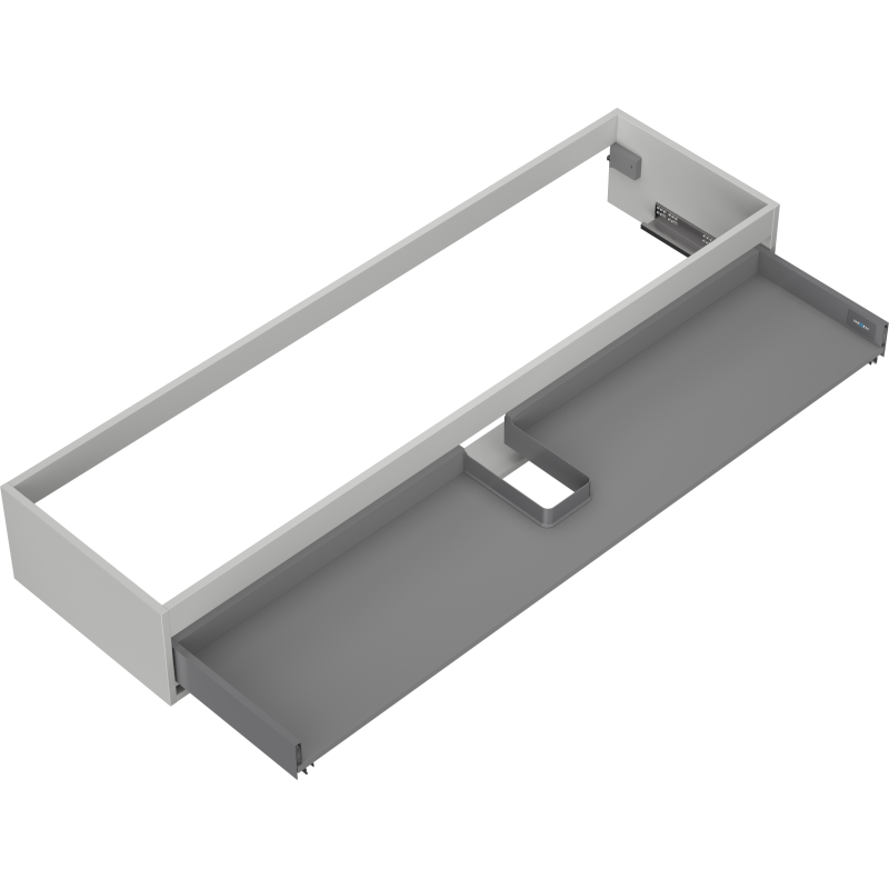 Mexen Box-A корпус за шкафове под мивката 160 см, 1 чекмедже, сив мат - 91AX0-1600-235-1-62