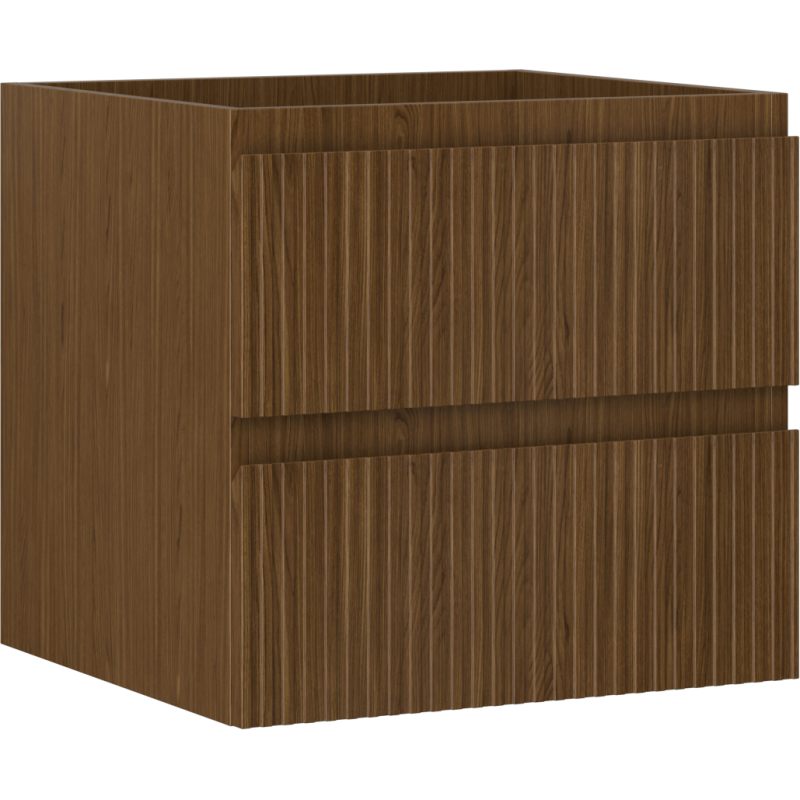 Mexen Rivel шкаф за баня под умивалник 50 см, 2 чекмеджета, орехова текстура - 91A20-05047-2-BFF86