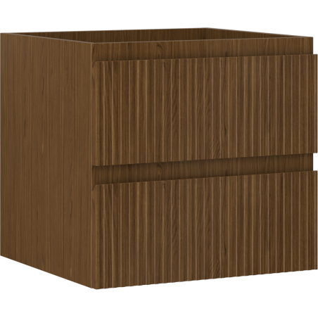 Mexen Rivel шкаф за баня под умивалник 50 см, 2 чекмеджета, орехова текстура - 91A20-05047-2-BFF86