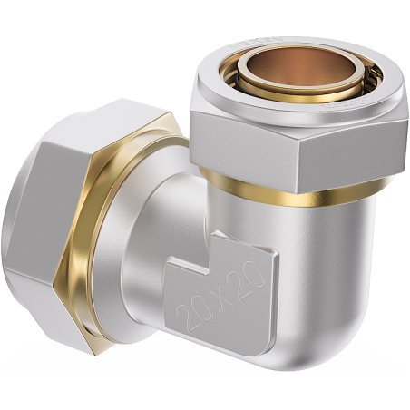 Mexen PEX-S намаляващо коляно, завинтвано PEX 25 x 20 - W97225-2520-00