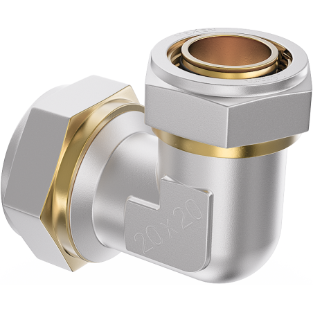 Mexen PEX-S редуциращ завой с резба PEX 25 x 20 - W97225-2520-00