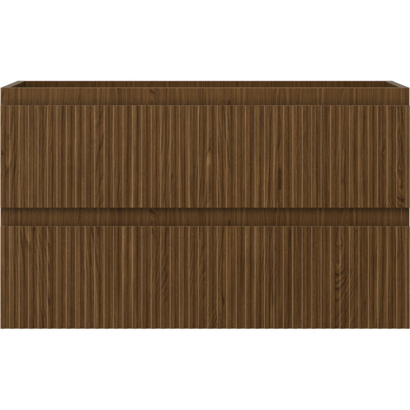 Mexen Rivel шкаф за баня под умивалник 80 см, 2 чекмеджета, орех - 91A20-08047-2-BFF86