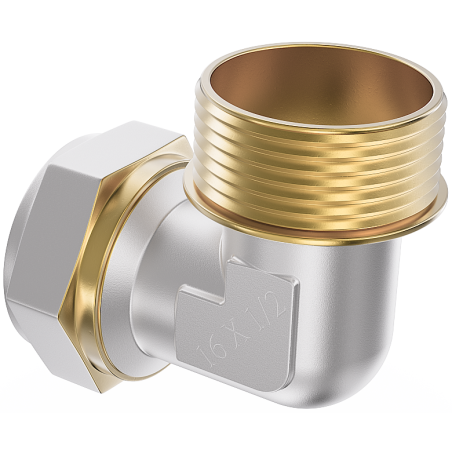 Mexen PEX-S коляно въртящо PEX 16 x 1/2 GZ - W97227-1612M-00