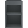 Корпус на шкаф под умивалник Mexen Box-A 30 cm, графит мат - 91AX1-0300-470-1-66