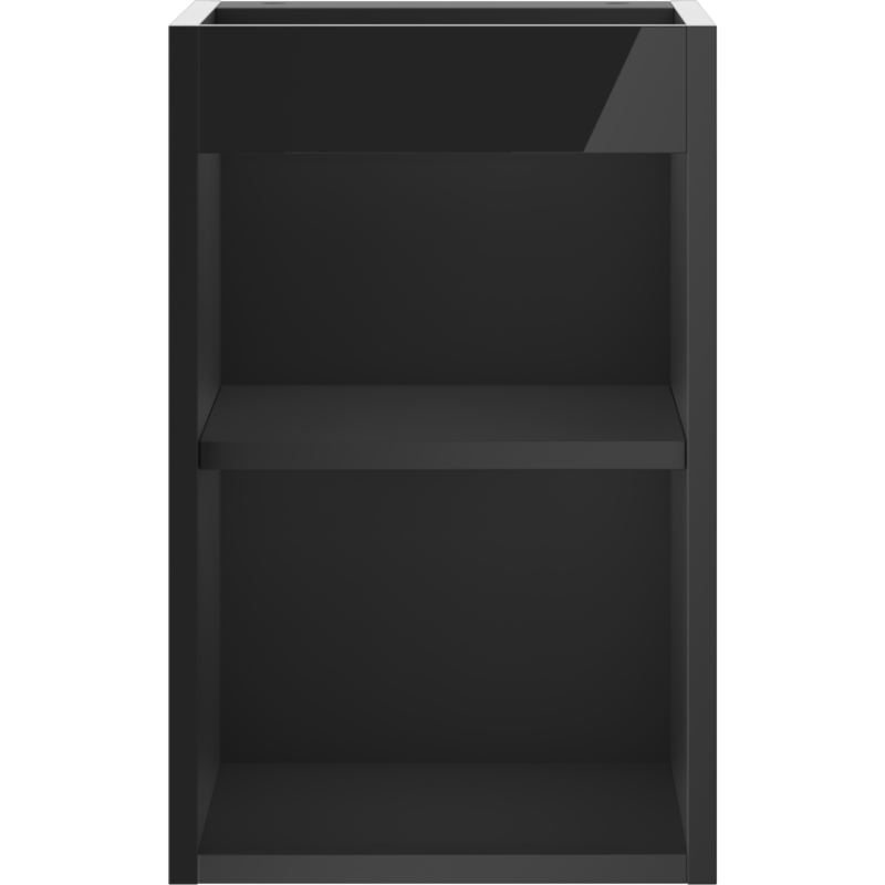 Mexen Box-A корпус на шкаф под умивалник 30 cm, черен гланц - 91AX1-0300-470-1-70