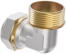 Mexen PEX-S завинтващ се лакът PEX 25 x 1 GZ - W97227-2510M-00