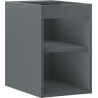 Mexen Box-A корпус за шкаф под мивката 30 см, графит мат - 91AX1-0300-470-1-66