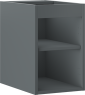 Mexen Box-A корпус за шкаф под мивката 30 см, графит мат - 91AX1-0300-470-1-66