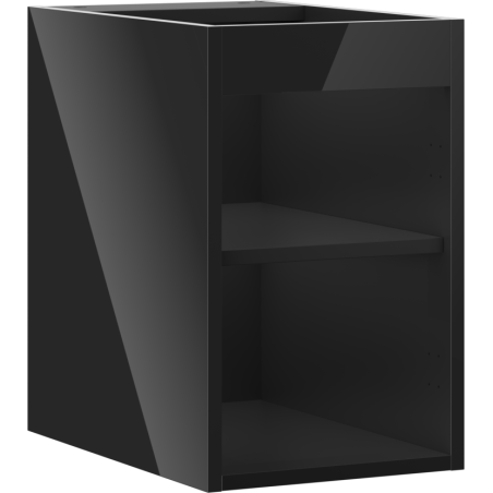 Mexen Box-A корпус за шкаф под мивка 30 см, черен гланц - 91AX1-0300-470-1-70