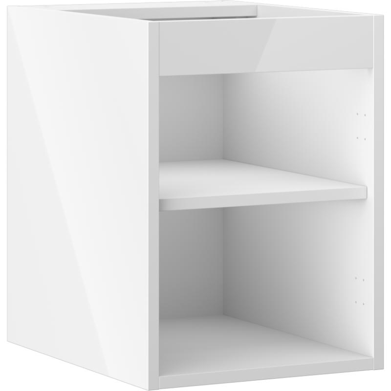 Mexen Box-A корпус на шкафче за мивка 35 см, бял гланц - 91AX1-0350-470-1-00