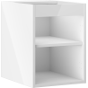 Корпус на шкаф под мивка Mexen Box-A 35 см, бял гланц - 91AX1-0350-470-1-00