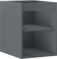 Mexen Box-A корпус на шкаф под мивка 35 см, графит мат - 91AX1-0350-470-1-66