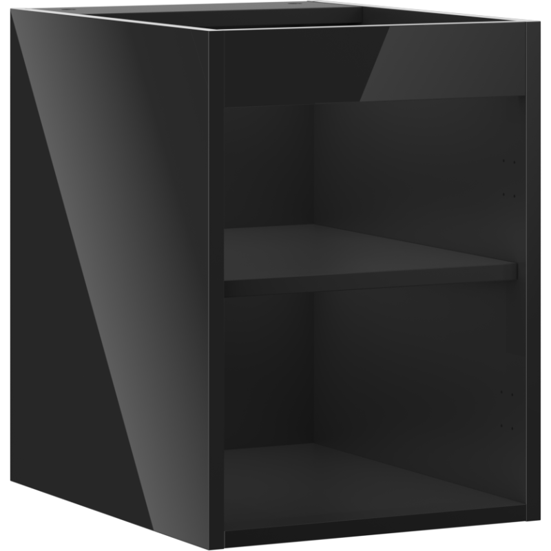 Mexen Box-A корпус шкаф подфонтан 35 см, черен гланц - 91AX1-0350-470-1-70