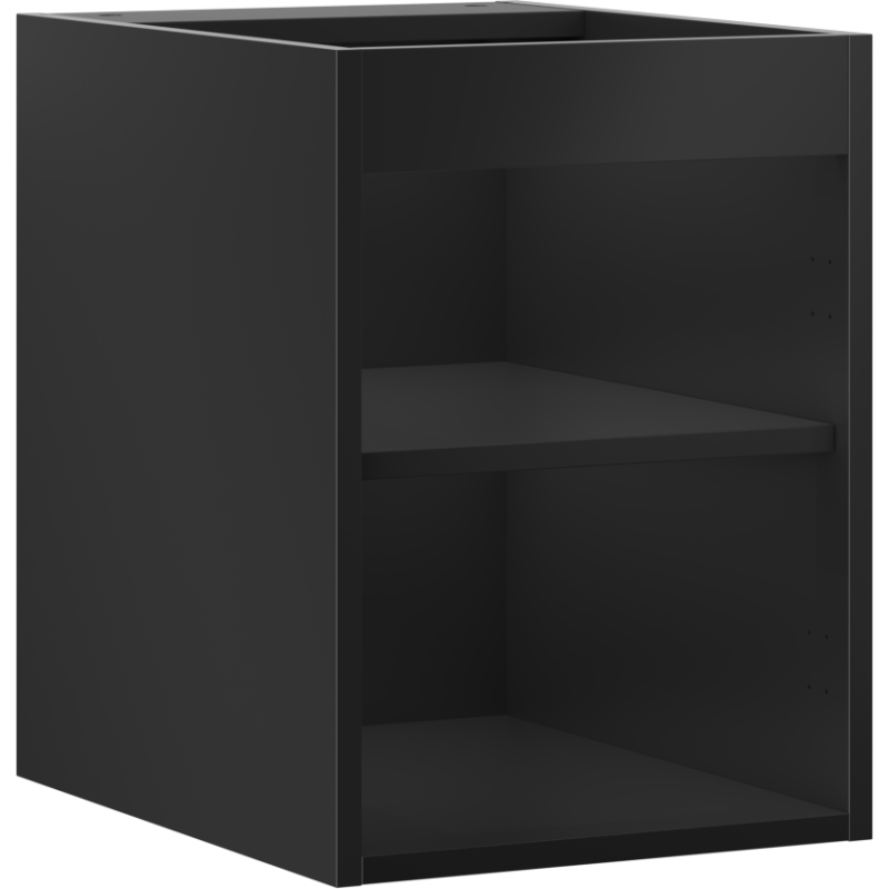 Mexen Box-A корпус шкаф за мивка 35 см, черен мат - 91AX1-0350-470-1-71