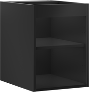 Mexen Box-A корпус шкаф за мивка 35 см, черен мат - 91AX1-0350-470-1-71