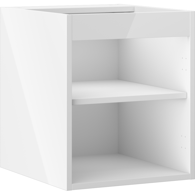 Корпус за шкаф Mexen Box-A за умивалник 40 cm, бял гланц - 91AX1-0400-470-1-00