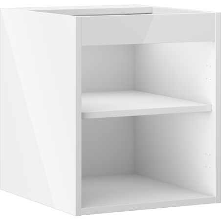 Корпус за шкаф Mexen Box-A за умивалник 40 cm, бял гланц - 91AX1-0400-470-1-00