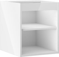 Корпус за шкаф Mexen Box-A за умивалник 40 cm, бял гланц - 91AX1-0400-470-1-00