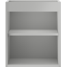Корпус за шкаф под умивалник Mexen Box-A 40 см, сив мат - 91AX1-0400-470-1-62