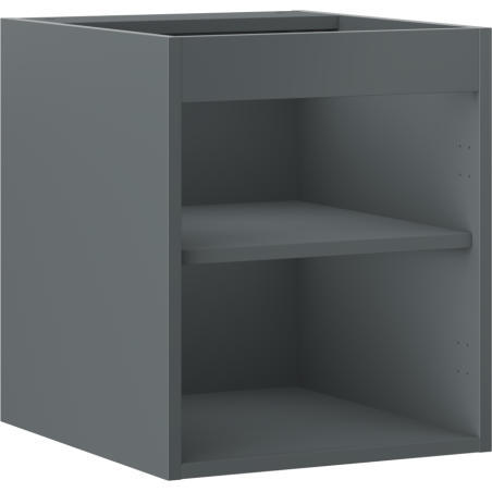 Корпус за шкафа под мивка Mexen Box-A 40 см, графит мат - 91AX1-0400-470-1-66
