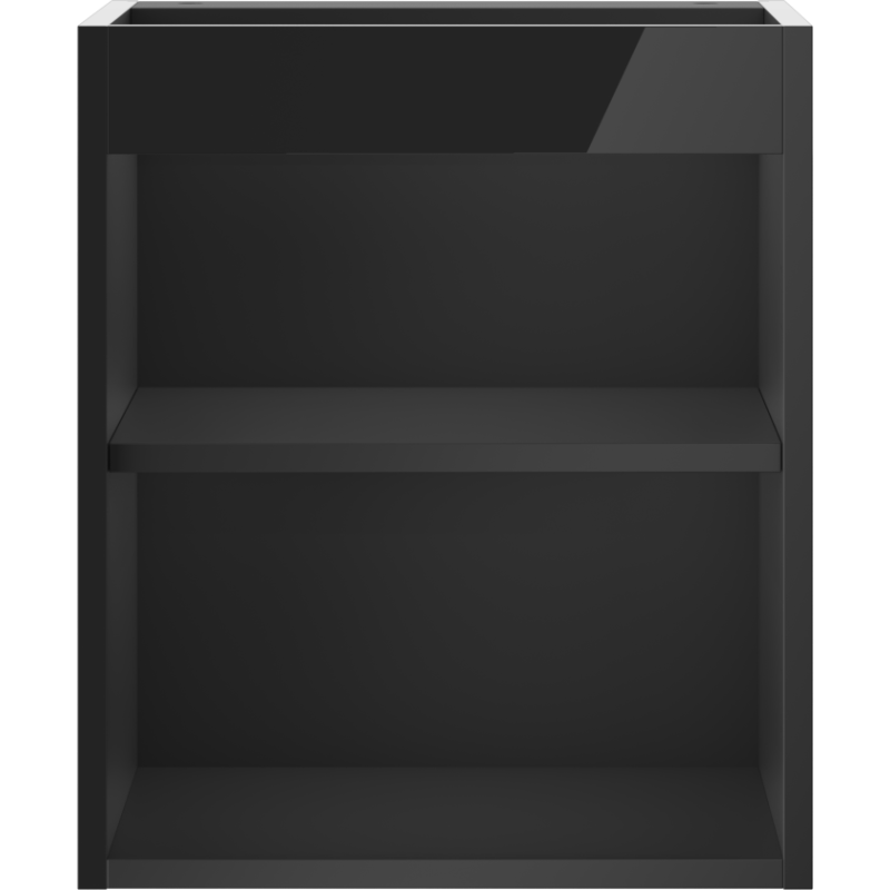 Mexen Box-A Корпус на шкаф под мивка 40 см, черен гланц - 91AX1-0400-470-1-70