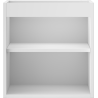 Mexen Box-A корпус шкафче за мивка 45 см, бял мат - 91AX1-0450-470-1-01