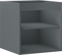 Mexen Box-A корпус на шкаф под мивка 45 см, графит мат - 91AX1-0450-470-1-66