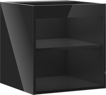 Mexen Box-A корпус за шкаф под умивалник 45 см, черен гланц - 91AX1-0450-470-1-70
