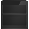 Mexen Box-A корпус за шкаф под умивалник 45 см, черен гланц - 91AX1-0450-470-1-70