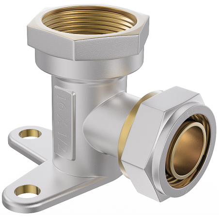 Mexen PEX-S стенен ъглов накрайник с лапа PEX 20 x 3/4 GW - W97228-2034F-00