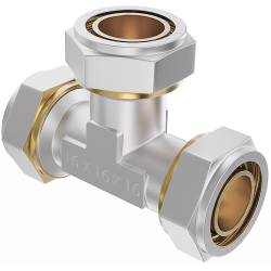 Mexen PEX-S тройник, завинтен PEX 16 x 16 x 16 - W97230-161616-00