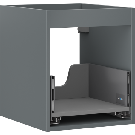 Mexen Box-A корпус за шкаф за мивка 40 cm, 1 чекмедже, графит мат - 91AX0-0400-470-1-66