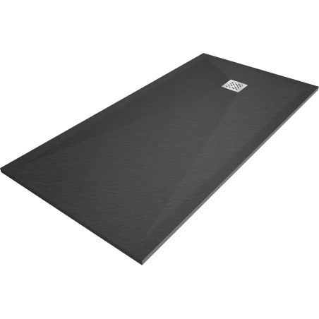 Mexen Stone+ правоъгълно композитно корито 180 x 100 см, антрацит - 44711018