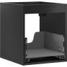 Корпус за шкаф под мивка Mexen Box-A 40 см, 1 чекмедже, черен мат - 91AX0-0400-470-1-71