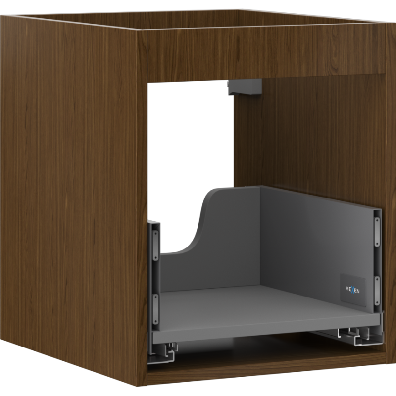 Mexen Box-A корпус за шкаф под мивка 40 см, 1 чекмедже, орех - 91AX0-0400-470-1-86