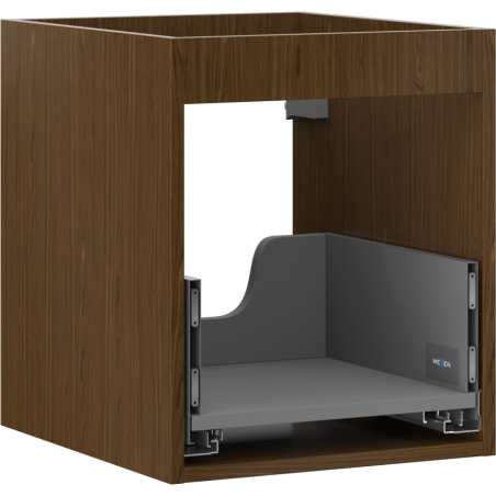 Mexen Box-A корпус за шкаф под мивка 40 см, 1 чекмедже, орех - 91AX0-0400-470-1-86