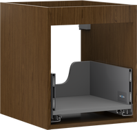 Mexen Box-A корпус за шкаф под мивка 40 см, 1 чекмедже, орех - 91AX0-0400-470-1-86