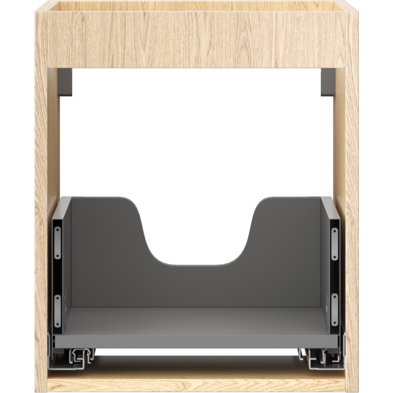 Mexen Box-A корпус шкаф под умивалник 40 см, 1 чекмедже, дъб - 91AX0-0400-470-1-81