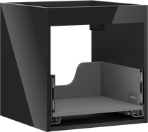 Mexen Box-A корпус шкаф под умивалник 45 см, 1 чекмедже, черен гланц - 91AX0-0450-470-1-70