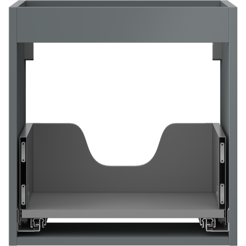 Mexen Box-A корпус за шкаф под мивка 45 см, 1 чекмедже, графит мат - 91AX0-0450-470-1-66