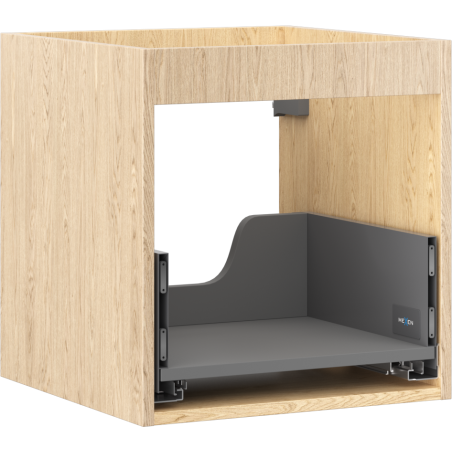 Mexen Box-A корпус на шкаф под мивка 45 см, 1 чекмедже, дъб - 91AX0-0450-470-1-81