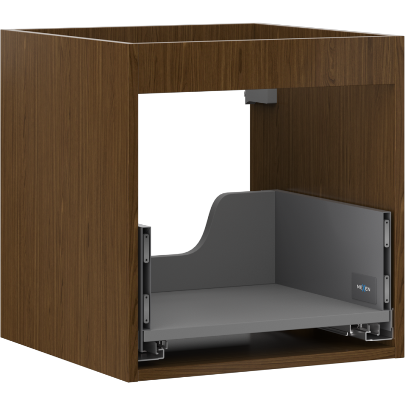 Mexen Box-A корпус за шкаф под мивка 45 см, 1 чекмедже, орех - 91AX0-0450-470-1-86