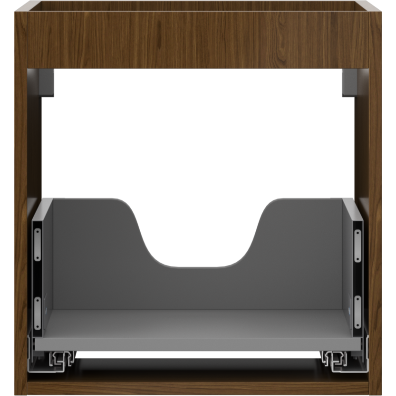 Mexen Box-A корпус за шкаф под мивка 45 см, 1 чекмедже, орех - 91AX0-0450-470-1-86